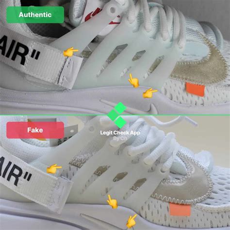 off white nike presto real vs fake|off white presto price.